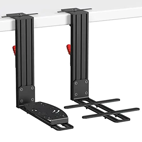 Hotas Desk Mount for Flight Simulator Controls Joystick, Throttle and Hotas Systems, Compatible with Logitech X56, X52, X52 Pro, Thrustmaster T-Flight Hotas, T 16000M, TCA, Airbus Joystick - 2 Pack - Image 7