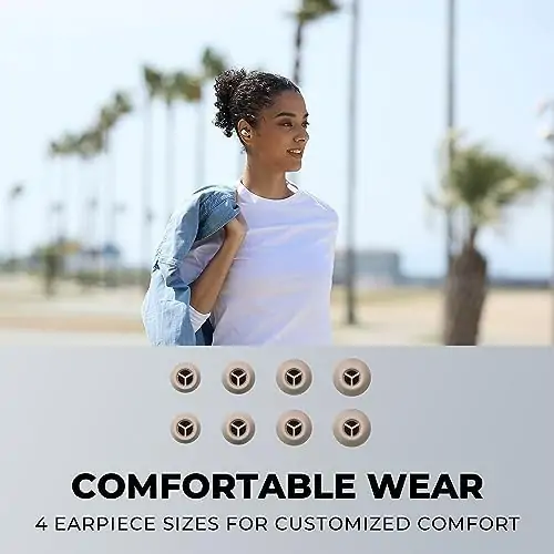 Technics HiFi True Wireless Multipoint Bluetooth Earbuds II, Active Noise Cancelling, 3 Device MultiPoint Connectivity, Impressive Call Quality, LDAC Compatible, EAH-AZ40M2-N (Rose Gold) - Image 7