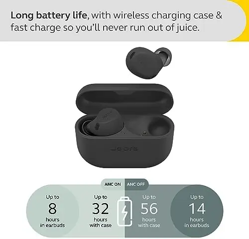 Jabra Elite 8 Active - Best and Most Advanced Sports Wireless Bluetooth Earbuds with Comfortable Secure Fit, Military Grade Durability, Active Noise Cancellation, Dolby Surround Sound – Dark Grey - Image 7