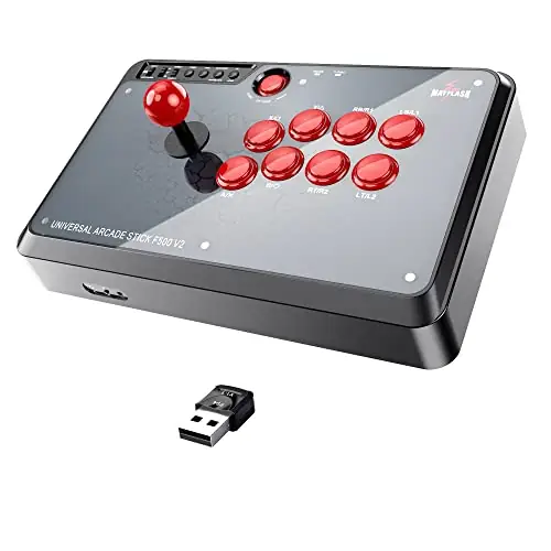 PS5 Fighting Stick PS5 Fightstick MAYFLASH F500 Arcade FightStick joystick and MAGICBOOTS Bundle for PS5 PS4 Compatible PS5, Xbox Series S/X, PS4,PS3, Xbox One, Xbox 360, PC, Switch