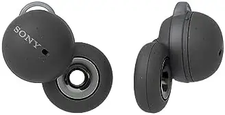 Sony LinkBuds Truly Wireless Earbud Headphones with an Open-Ring Design for Ambient Sounds and Alexa Built-in, Bluetooth Ear Buds Compatible with iPhone and Android, Gray